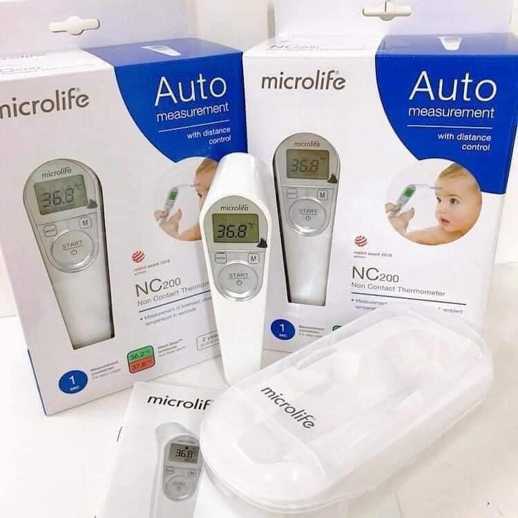Nhiệt kế điện tử hồng ngoại Microlife NC200