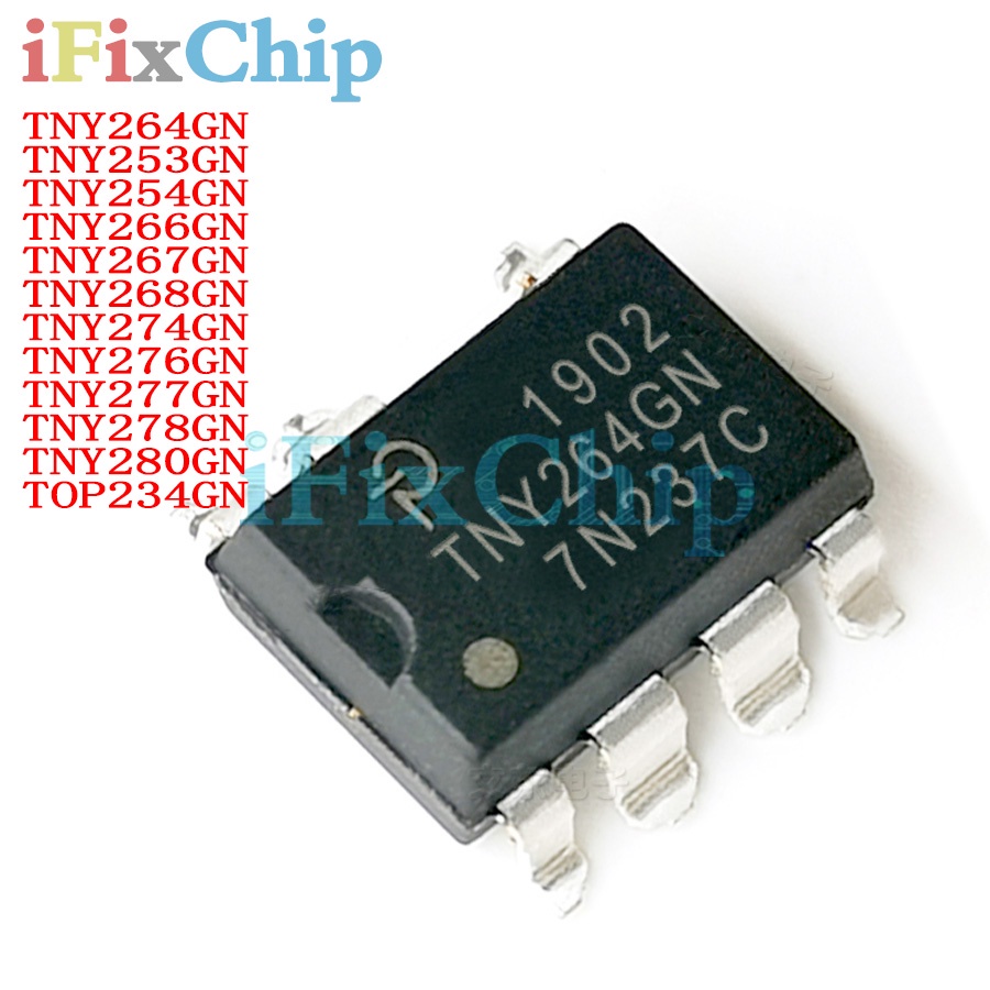 Bộ 10 Linh Kiện Điện Tử TNY264GN SOP-7 TNY264 TNY253GN TNY254GN TNY266GN TNY267GN TNY268GN TNY274GN TNY276GN TNY277GN Tny268Ng23Ng280Ngn