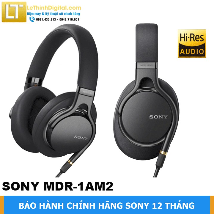Tai nghe Hires Sony MDR-1AM2 | Hãng phân phối | Bảo hành chính hãng 12 tháng toàn quốc