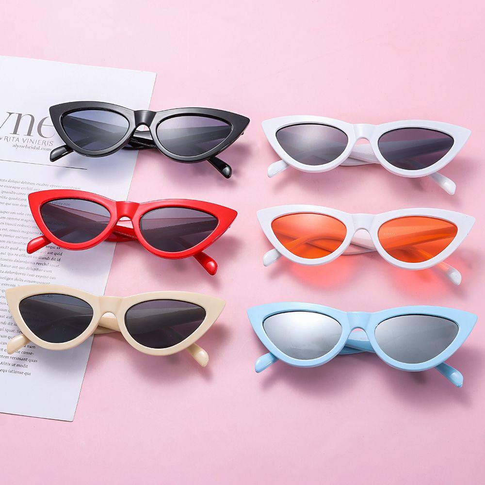 Kính Mát Gọng Mắt Mèo Chống Tia UV400 Phong Cách Thời Trang