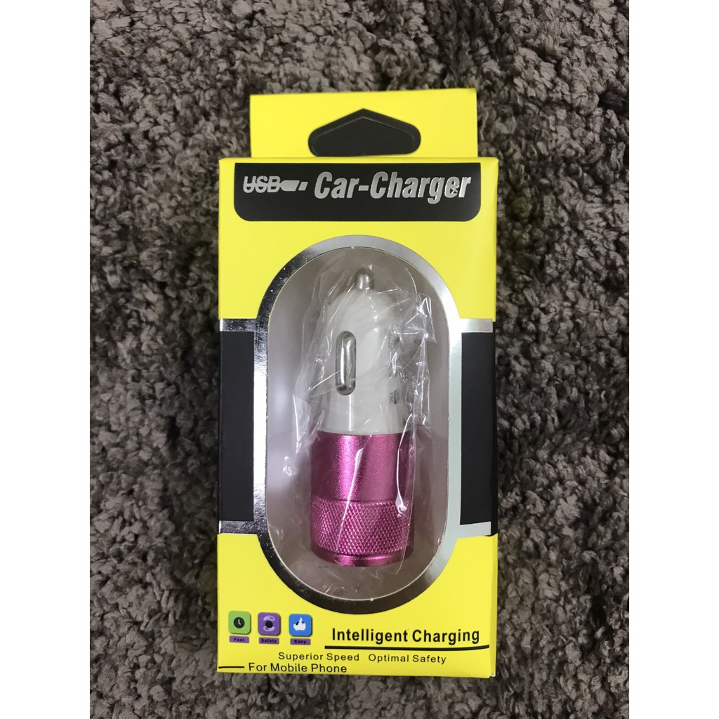 Đầu Sạc 2 Cổng USB Đa Chức Năng Trên Ô Tô 88154 SHIP NHANH 88