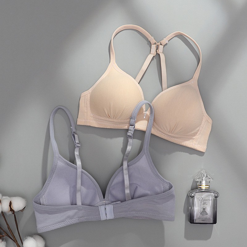 Áo Bra bralette áo ngực nữ cotton không gọng mút mỏng mùa hè phom ôm nâng ngực_AL57 | BigBuy360 - bigbuy360.vn