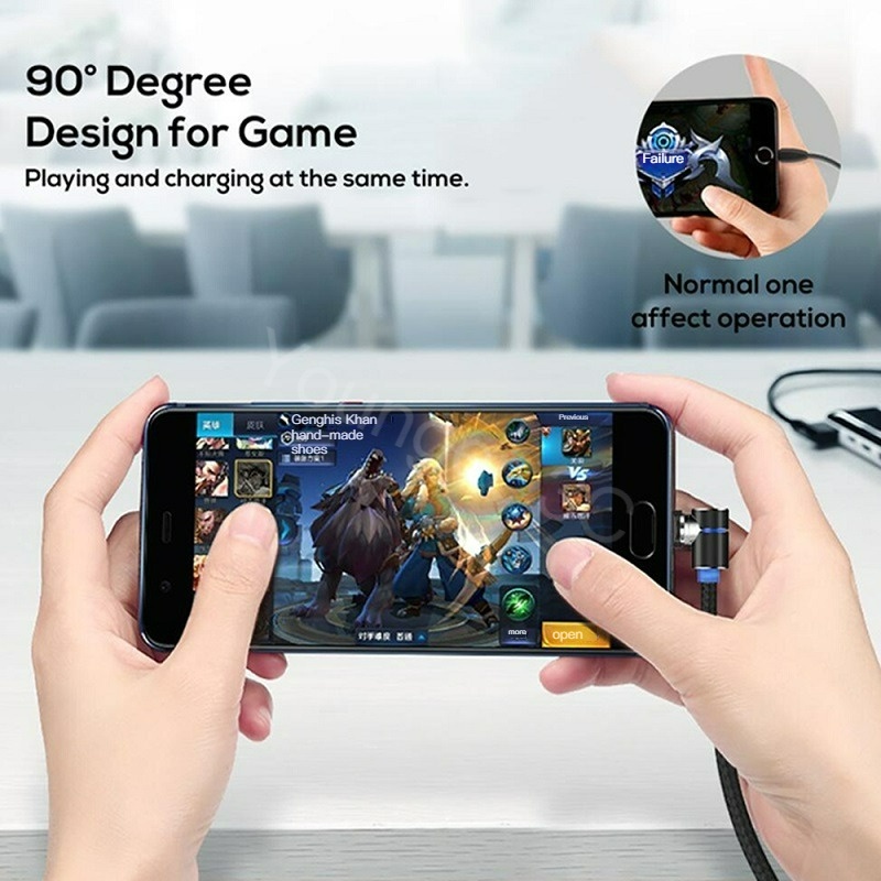 Cáp Sạc Nhanh Type-c Nam Châm Xoay 360 Độ Tiện Dụng Cho Android