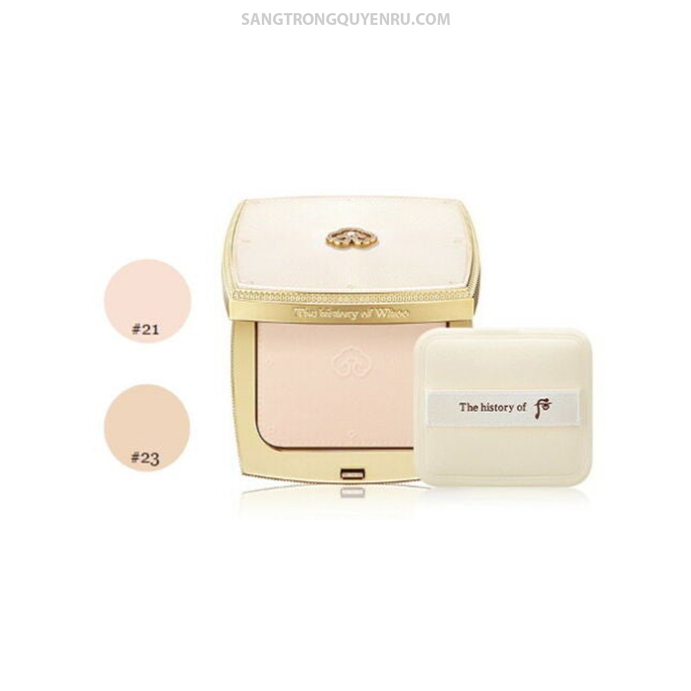 Phấn Phủ Whoo Velvet Powder Pact SPF30/PA++ Dưỡng Trắng Da, Che Quyết Điểm, Chống Nắng Kiềm Dầu