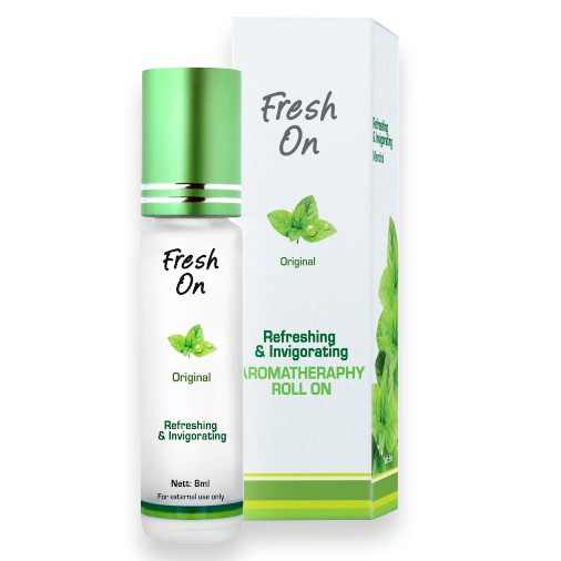 Dầu gió Con Ó Singapore Fresh On dạng lăn 8ml