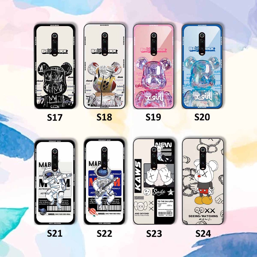 Ốp Xiaomi Redmi K20 be@r brick mars thời trang, ốp lưng điện thoại viền dẻo siêu chất