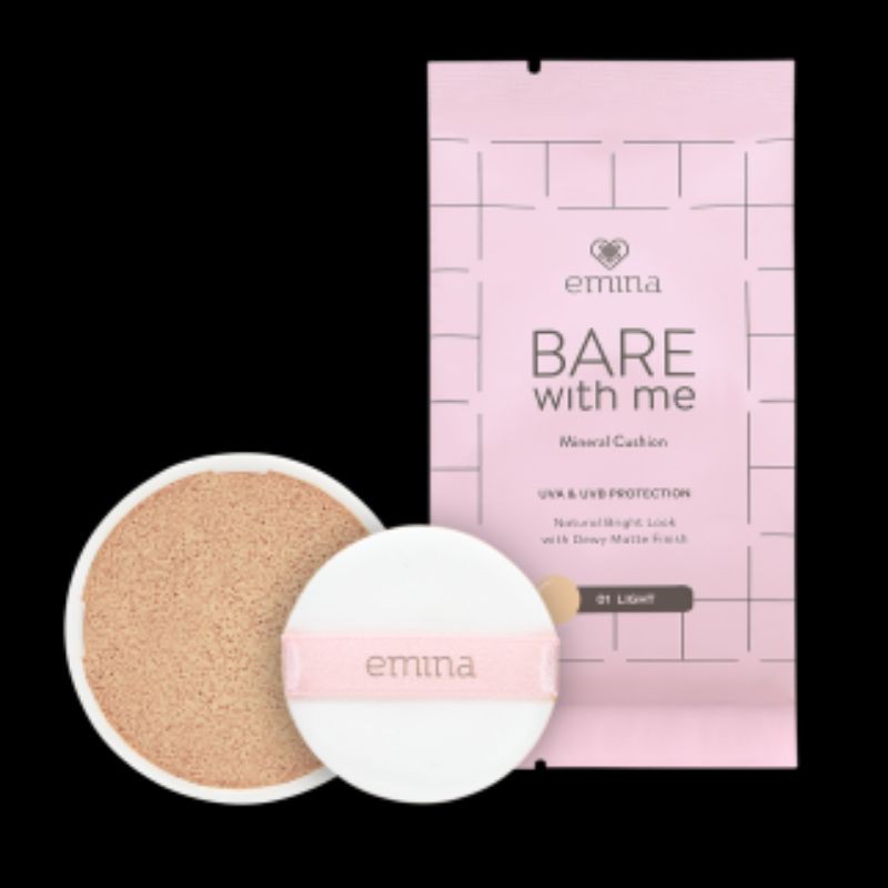 (Hàng Mới Về) Phấn Nước Khoáng Emina Có Thể Làm Đầy Lại