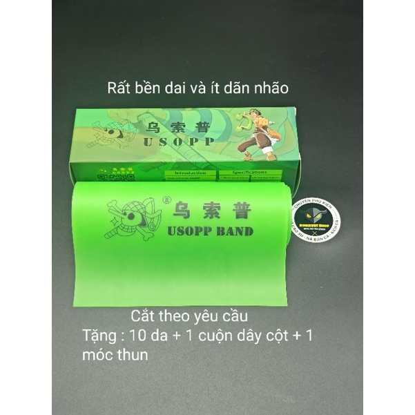 1M THUN USOPP V3 CẮT THEO YÊU CẦU - TẶNG KÈM 10 DA, 1 CUỘN DÂY BUỘC,1 RÚT THUN.