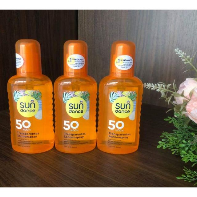 Xịt chống nắng dạng nước SUNDANCE SPF 50