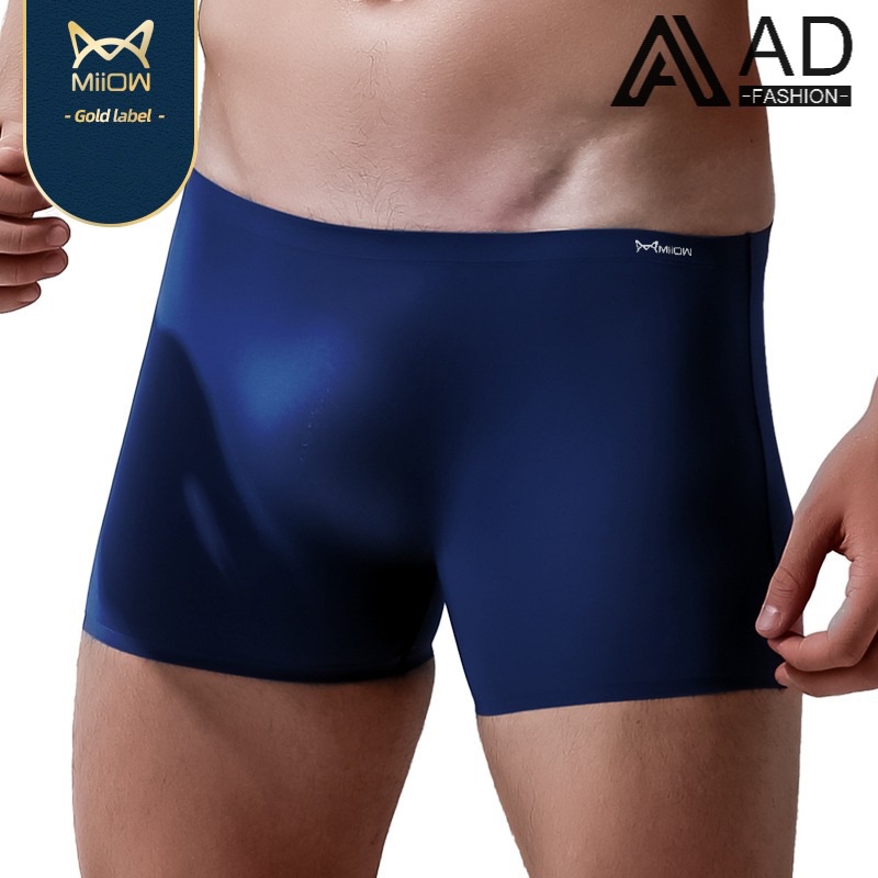 Quần lót boxer nam MB304 vải lụa lạnh siêu mỏng thoáng khí thời trang mùa hè