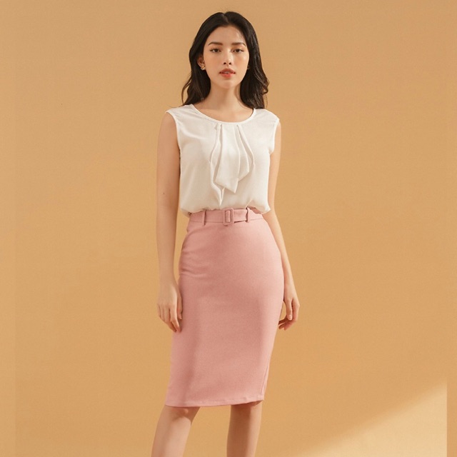 GUMAC- chân váy bút chì siêu xinh size L