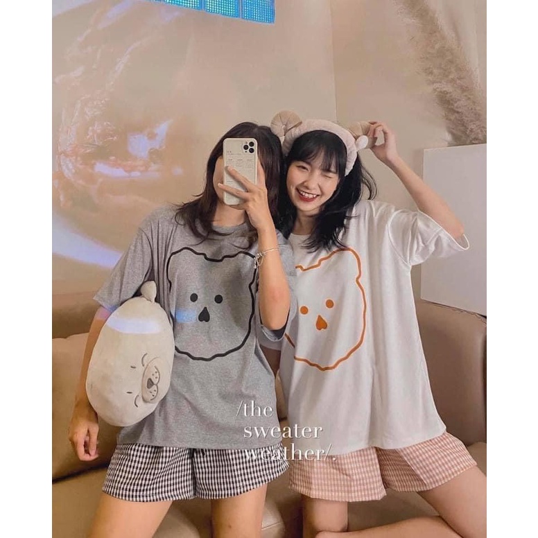 Set ngủ gấu trắng