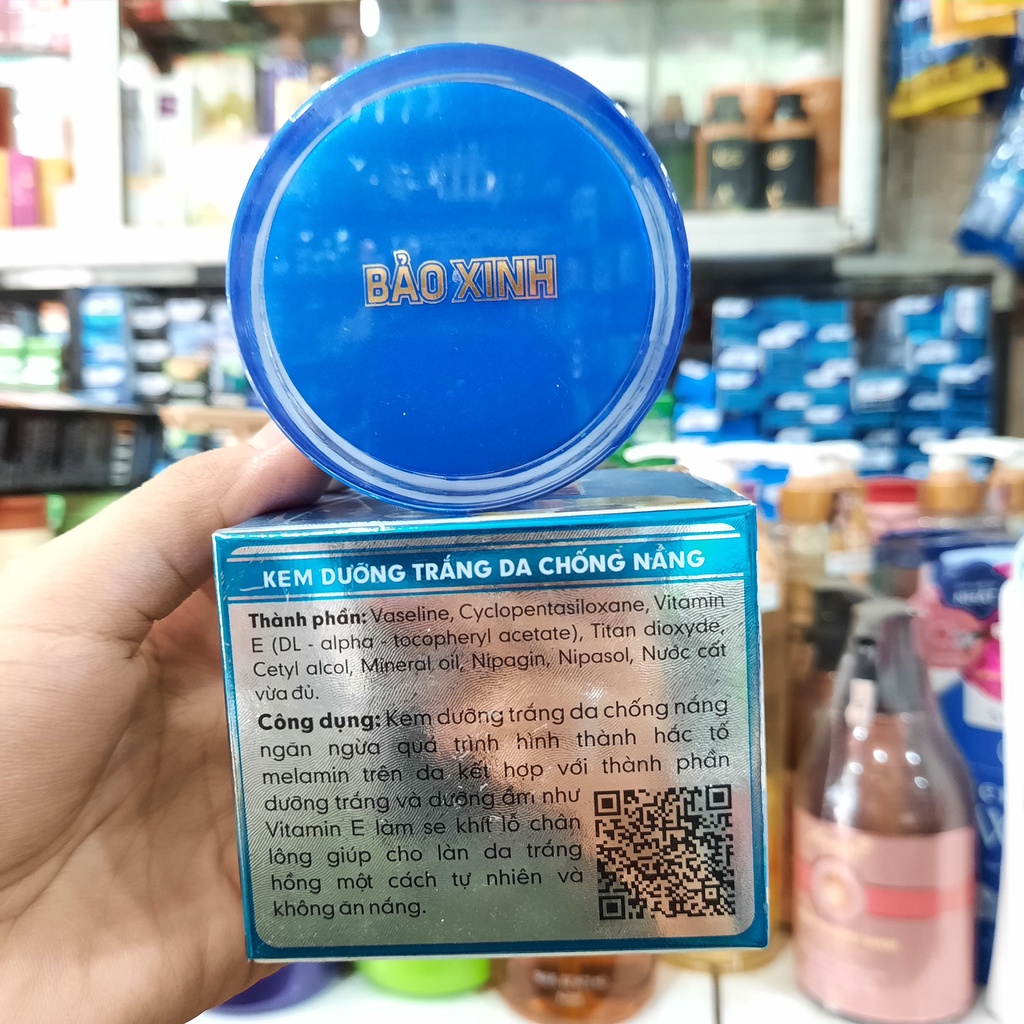 Kem dưỡng trắng da chống nắng Bảo Xinh 20g