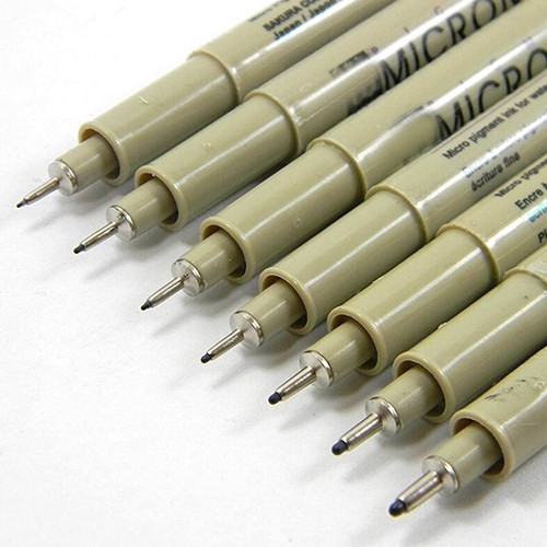 Bộ 8 bút vẽ đồ họa micron thiết kế tiện lợi chất lượng cao