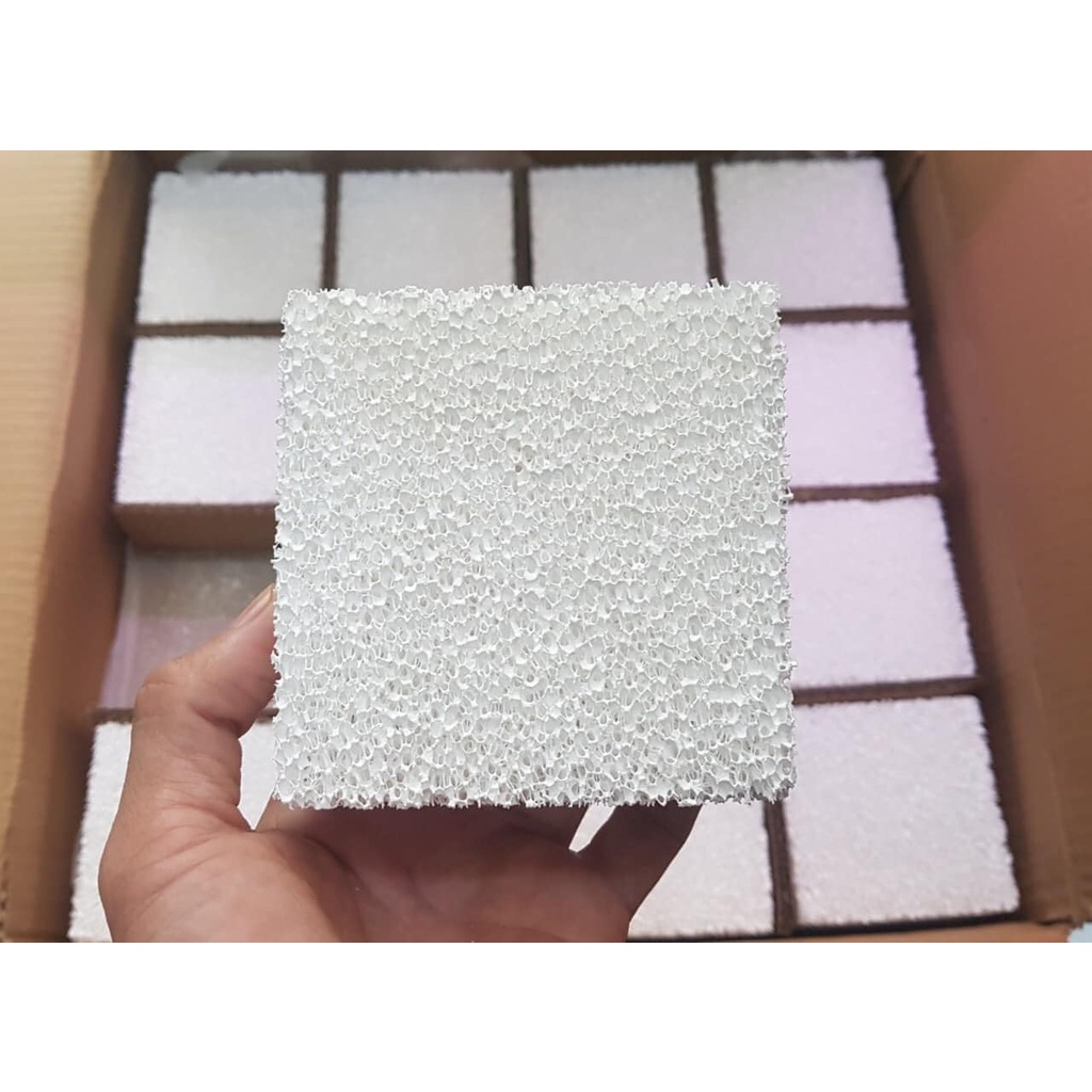 Sứ Tàu Hũ Ceramic Chính Hãng Loại 1  - Sứ Lọc Nước, Loại Bỏ Amoniac, Nitrat Cho Bể Cá