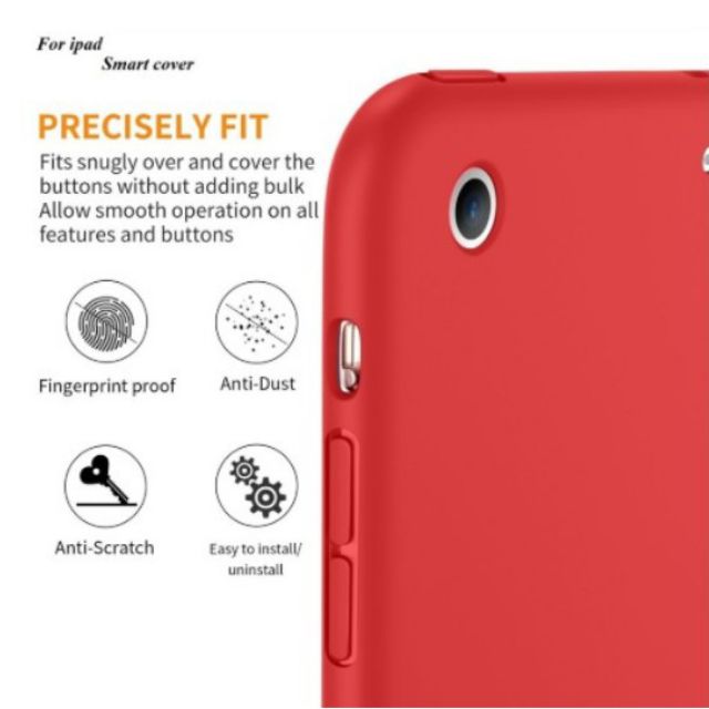 Bao da TPU Smart Case iPad Air/ Air 2/ Gen 6 2017/ New 2018/ Pro 9.7 2016 thoát nhiệt,  chống sốc | BigBuy360 - bigbuy360.vn