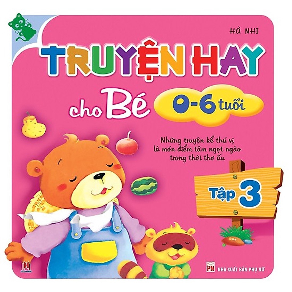 Sách - Combo bộ 4 cuốn Truyện hay cho bé 0-6 tuổi ( tập 1,2,3,4) (Huy Hoàng)