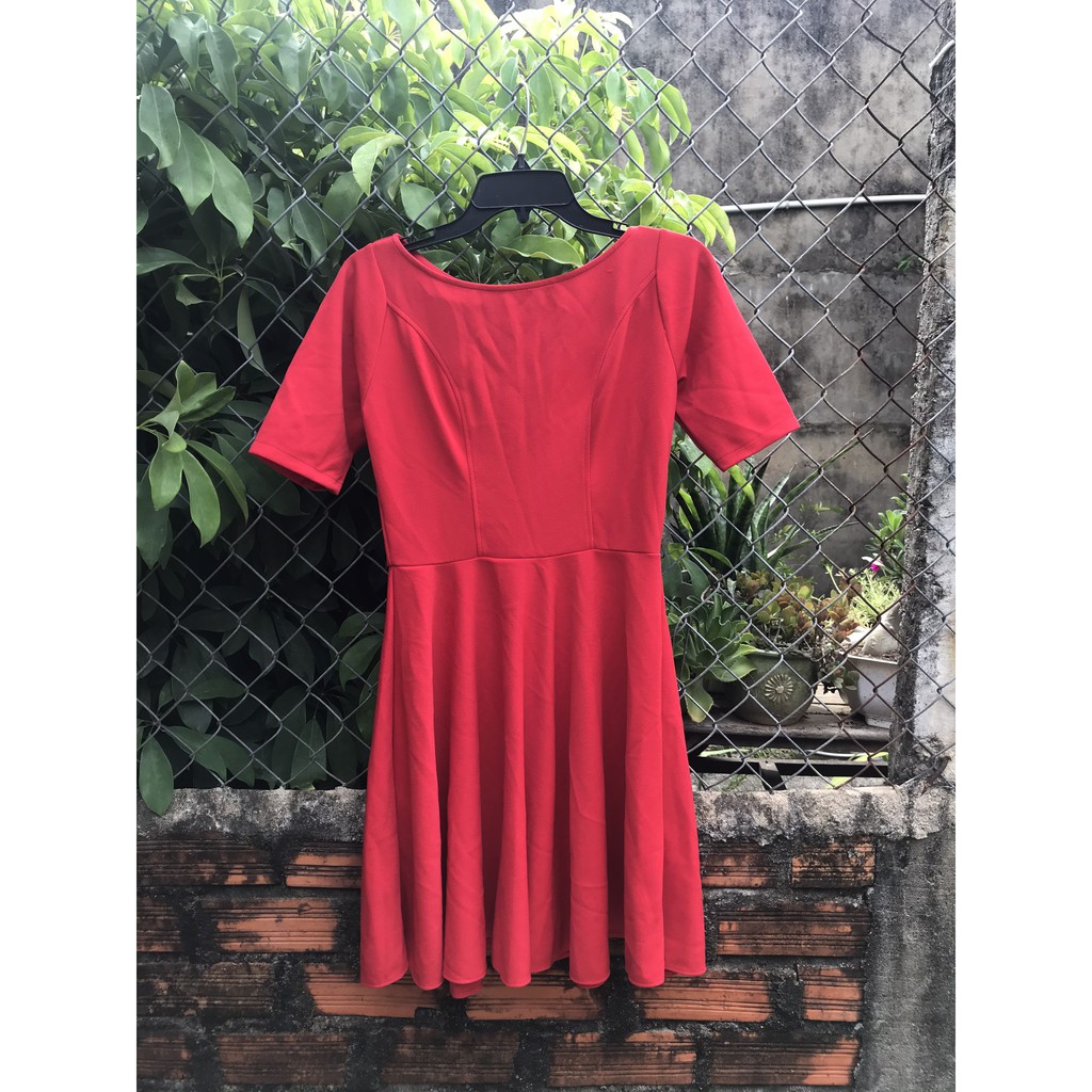 Đầm xoè xinh đơn giản (hình thật 100%)