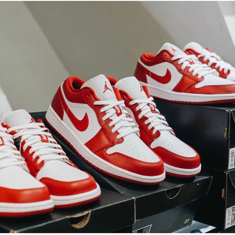 (Zuno Sneaker) Giày Air Jordan 1 Gym Red Low