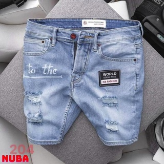 Quần short jean nam chất bò rách cao cấp hàn quốc đẹp giá rẻ AT 204