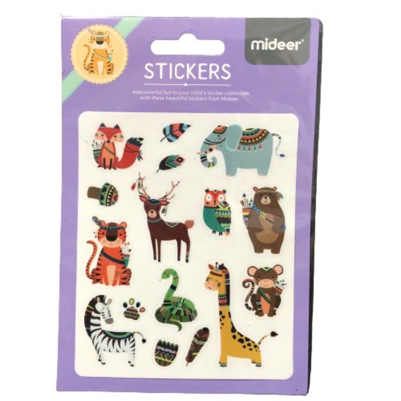 Bộ Hình Dán nhiều Chủ Đề Mideer Colorful Sticker MD4009 và 6 mẫu Avenir