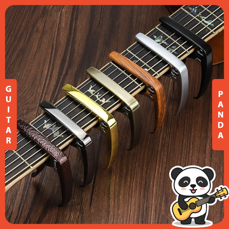 [Mã 151LSSALE giảm 10k đơn 50k] Capo Guitar Đồng Nguyên Khối Cao Cấp Siêu Bền Guitar Panda