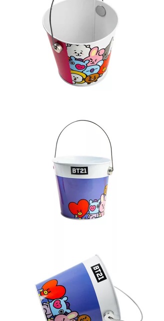 Cốc ly BT21 - Xô BT21 x Line