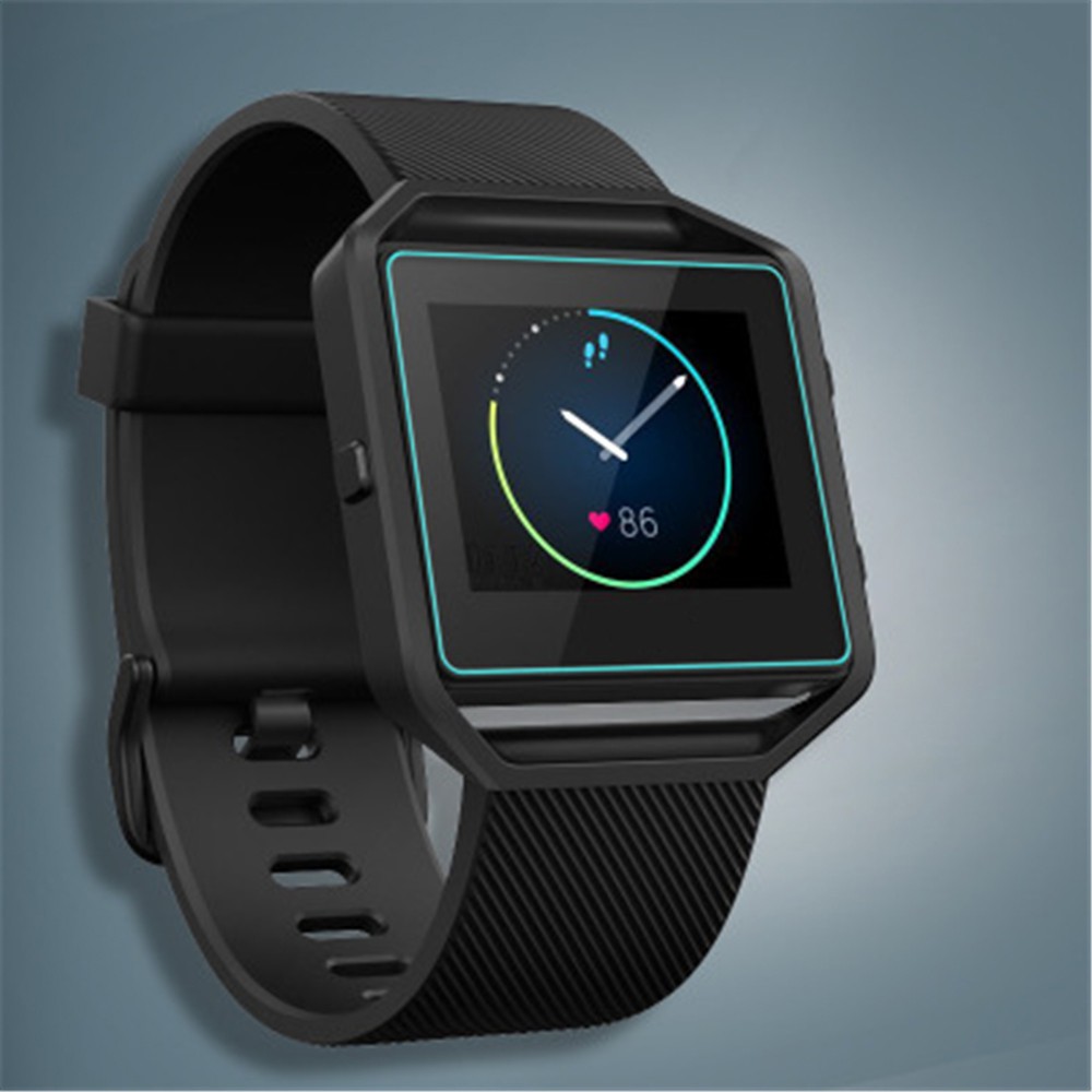 Kính Cường Lực 9h 2.5d Bảo Vệ Màn Hình Đồng Hồ Thông Minh Fitbit Blaze