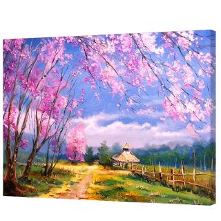 Tranh vải canvas không khung trang trí diy 40*50cmXZOTG6059YX-1