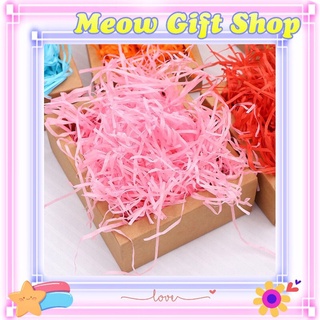 [ Bịch 20g ] Giấy rơm sợi lót hộp quà - giỏ trái cây - gói quà Tết