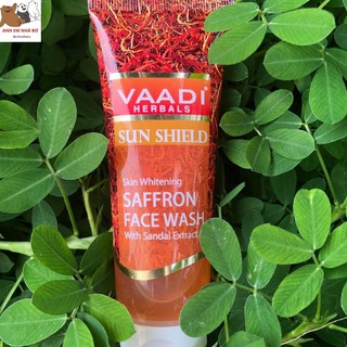Sữa Rửa Mặt Saffron Vaadi Herbals 60ml - Chính Hãng Từ Nhụy Hoa Nghệ Tây