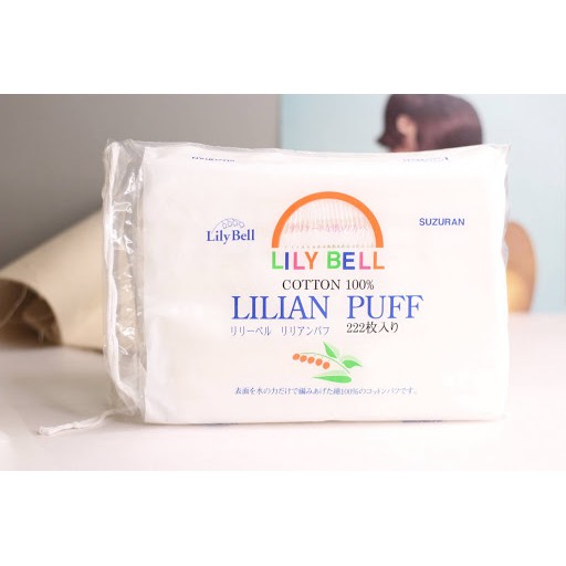 Bông Tẩy Trang Lilian Puff Nhật