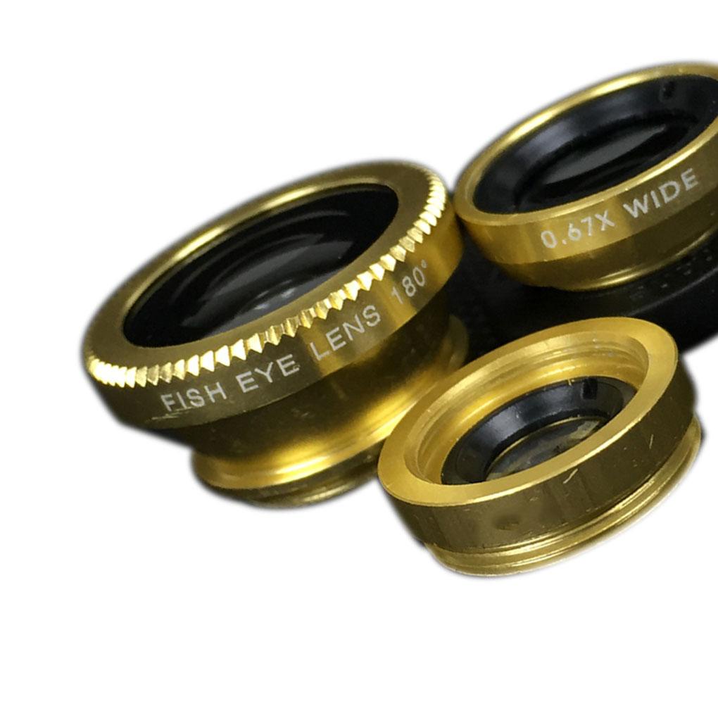 Bộ Lens Góc Rộng 3 Trong 1 Cho Điện Thoại