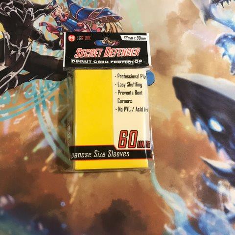 Bọc bài cỡ Yugioh Sleeve Secret Defenders - 60 cái