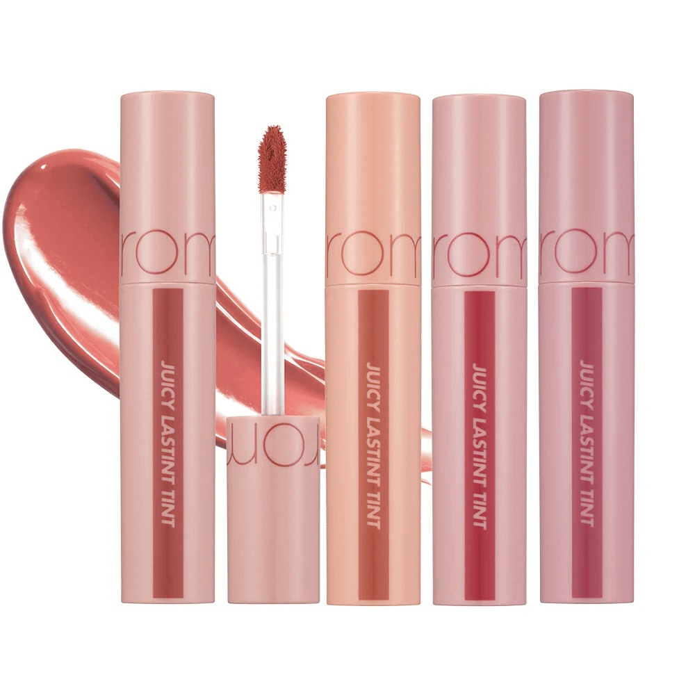 [Màu Mới 22-25] [Bare Juicy Lasting 2021] Son Tint Lì, Lên Màu Chuẩn, Cho Đôi Môi Căng Mọng Romand Juicy Lasting Tint