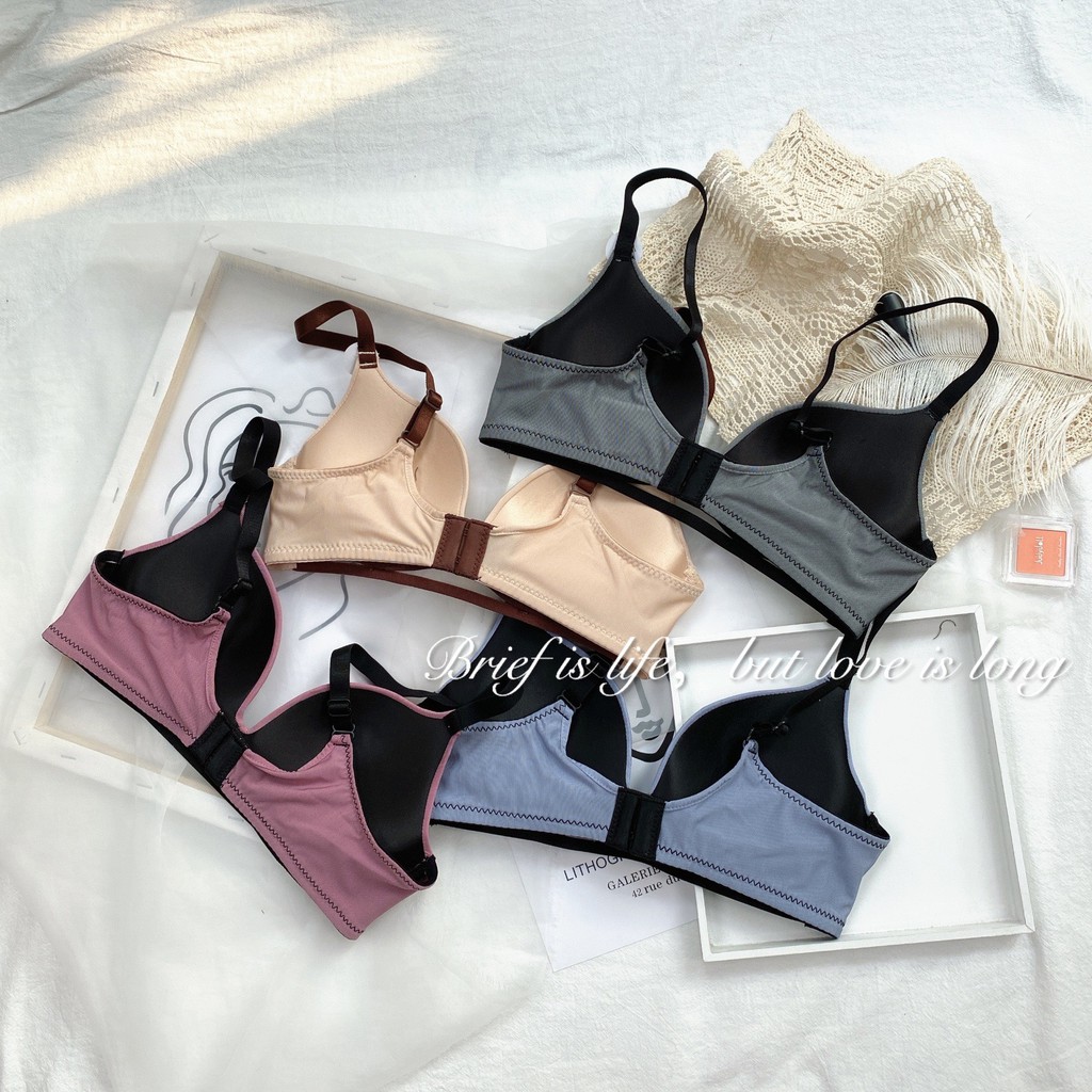 Áo Ngực Nữ 👙TẶNG QUÀ👙 Áo Lót Nữ đúc su cao cấp tôn vòng 1 quyến rũ👙 Áo Ngực nữ không gọng nâng ngực chống xệ mã AL02