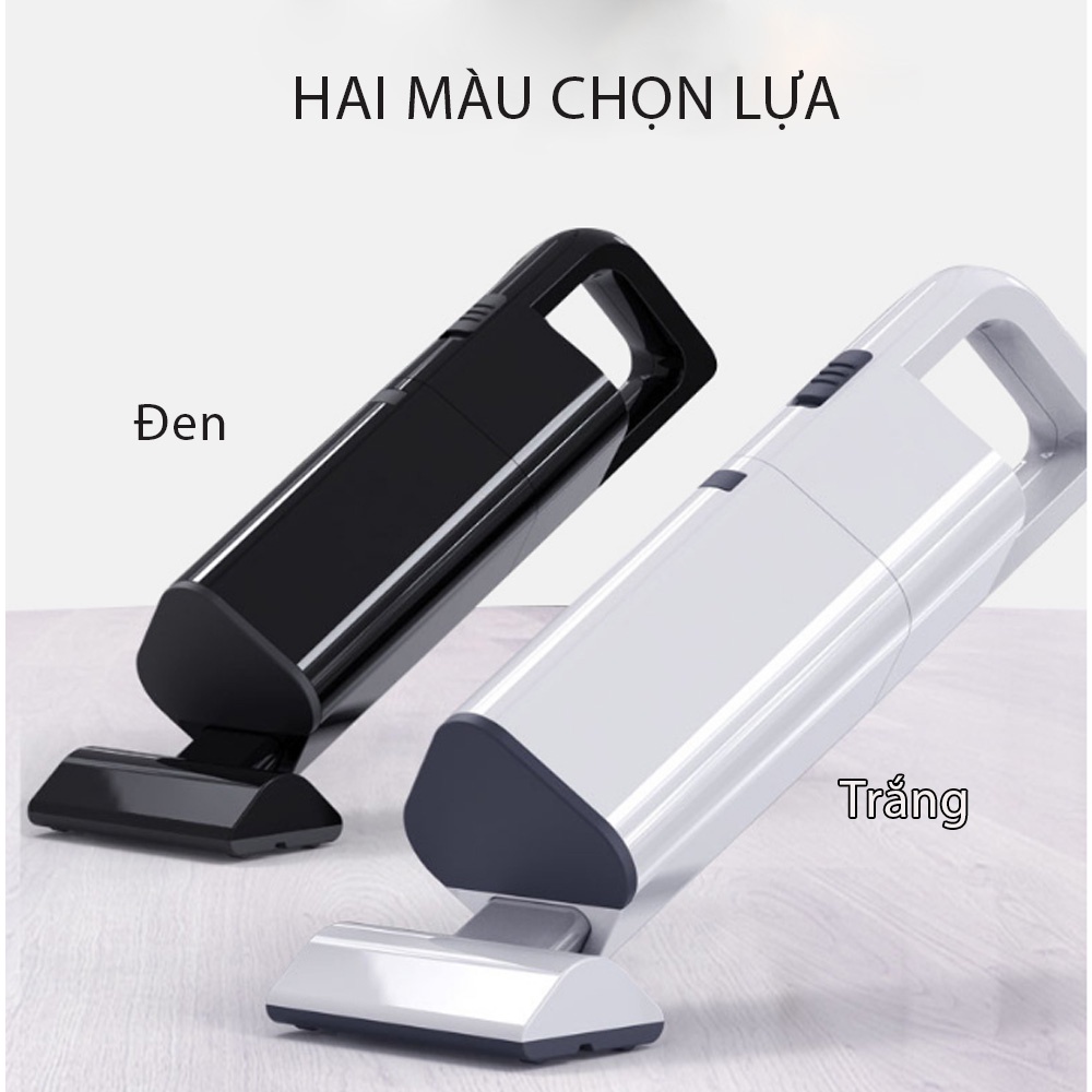 Máy Hút Bụi Mini (Chăn, Ga, Gối, Nệm)Hút Bụi Nội Thất Ô Tô, Hút Lông Rụng Thú Cưng,4 Đầu Hút Thông Minh Hút Sạch Bụi Bám