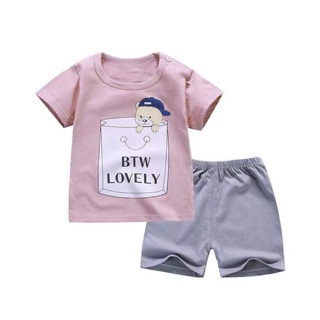 Bộ cộc tay quảng châu cotton quảng châu