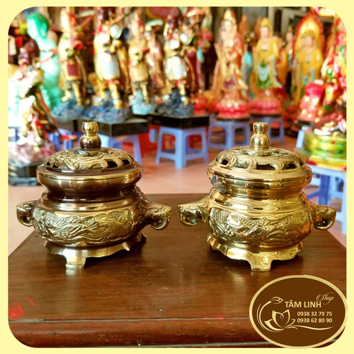 Lư Xông Trầm Hương _Bằng Đồng