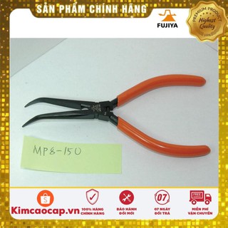 Kìm nhọn kỹ thuật mini mỏ cong Fujiya MP8-150