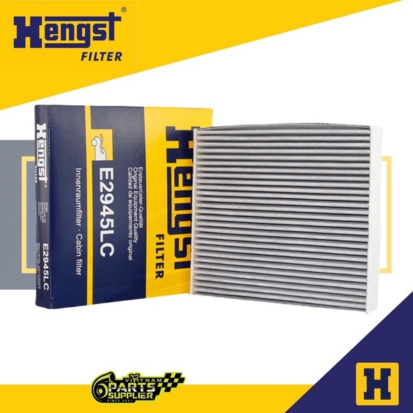 Lọc điều hòa carbon Hengst E2945LC cho Toyota Vios, Innova, Camry, Fortuner - Chính hãng