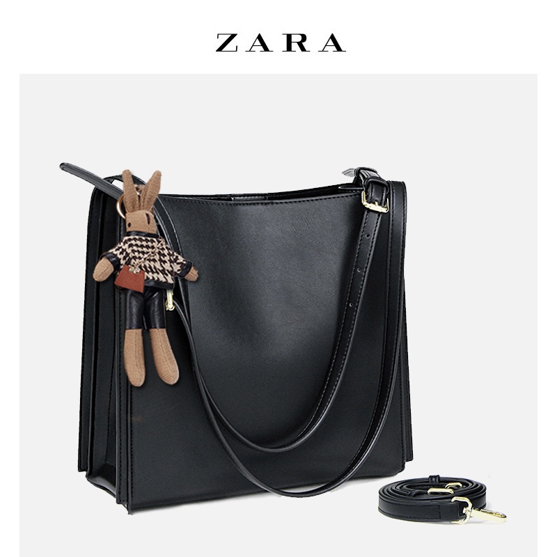 Zara Túi Xách Da Đeo Vai Thời Trang Năm 2021 Cho Nữ
