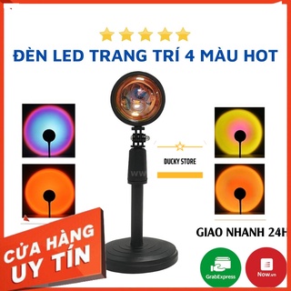 Đèn hoàng hôn nhiều màu sống ảo hot trend
