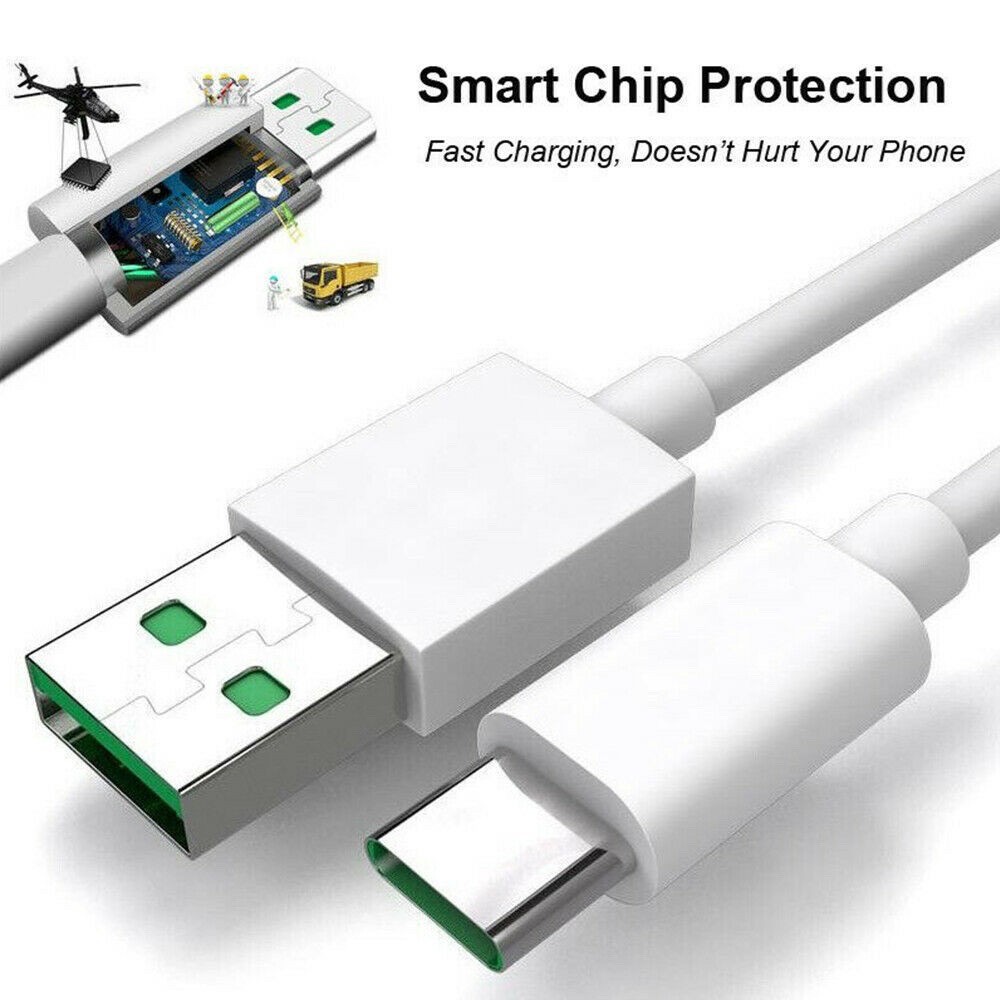 Cáp sạc nhanh Type C &amp; Micro - Vooc oppo chính hãng (4A) - Việt Linh Store