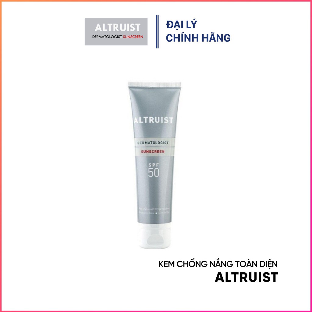 Kem chống nắng Altruist Dermatologist Sunscreen SPF30 - SPF50 50ml