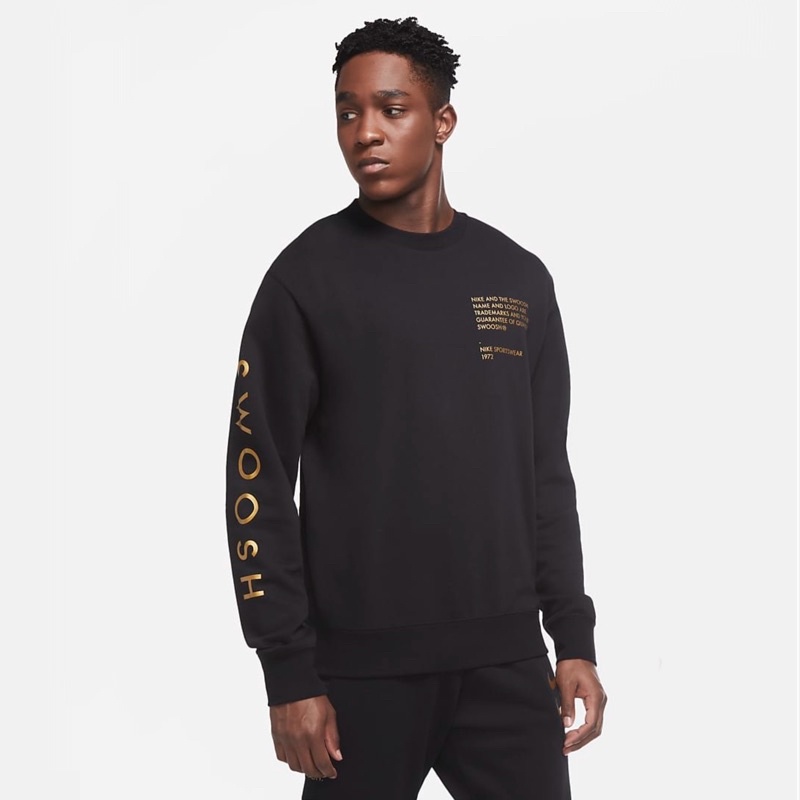 Áo Dài Tay Nam Nike Sportswear Swoosh Crew Sweatshirts