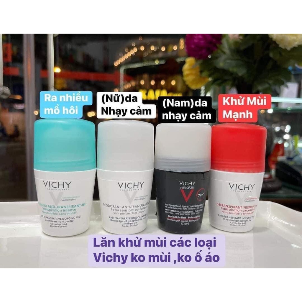 Chai Lăn khử mùi Vichy 50ml