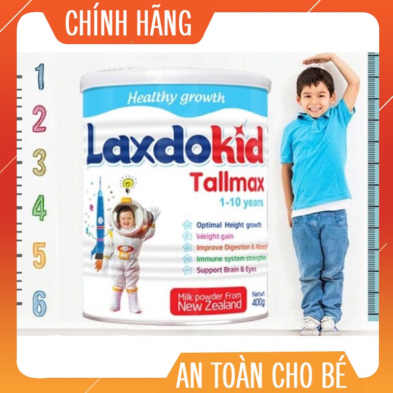 [CHÍNH HÃNG] Sữa Bột Laxdokid Tallmax lon 900g