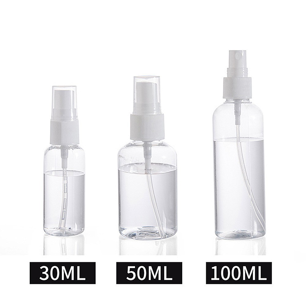 Chai xịt rỗng bằng nhựa trong suốt 30/50ml/100ml dùng để đựng nước hoa