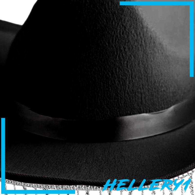 [Hellery1] Mũ Cao Bồi Trọng Lượng Nhẹ Dùng Làm Đạo Cụ Chụp Ảnh Cô Dâu
